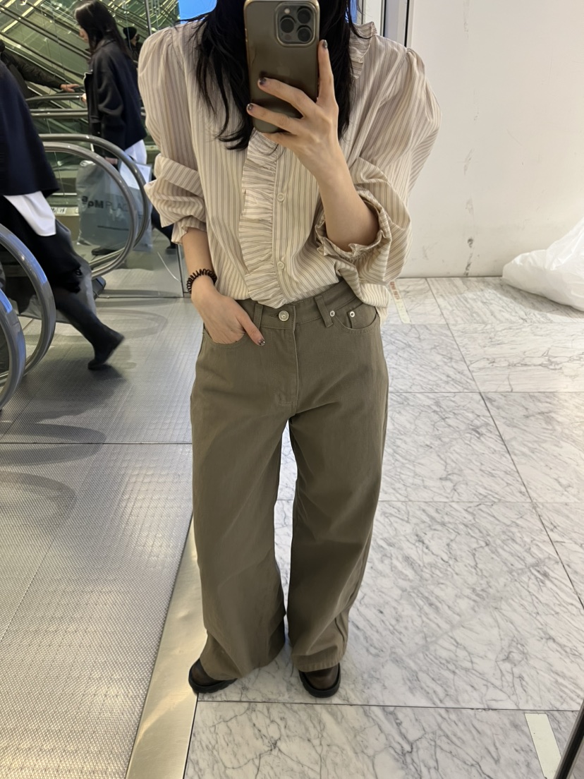 DE VENTI韓國代購女裝新款熱賣推薦人氣真品26春夏休閑褲DE VENTI休閑褲