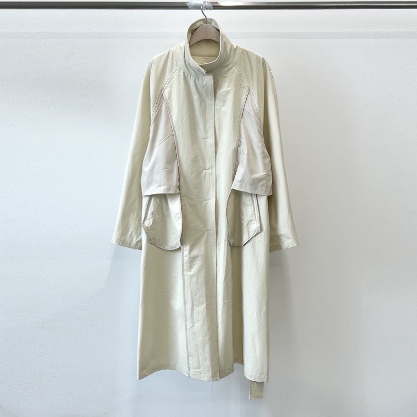 ANOTHER AVENUE韓國代購女士新品休閑人氣長款風衣含腰帶ANOTHER AVENUE長款風衣