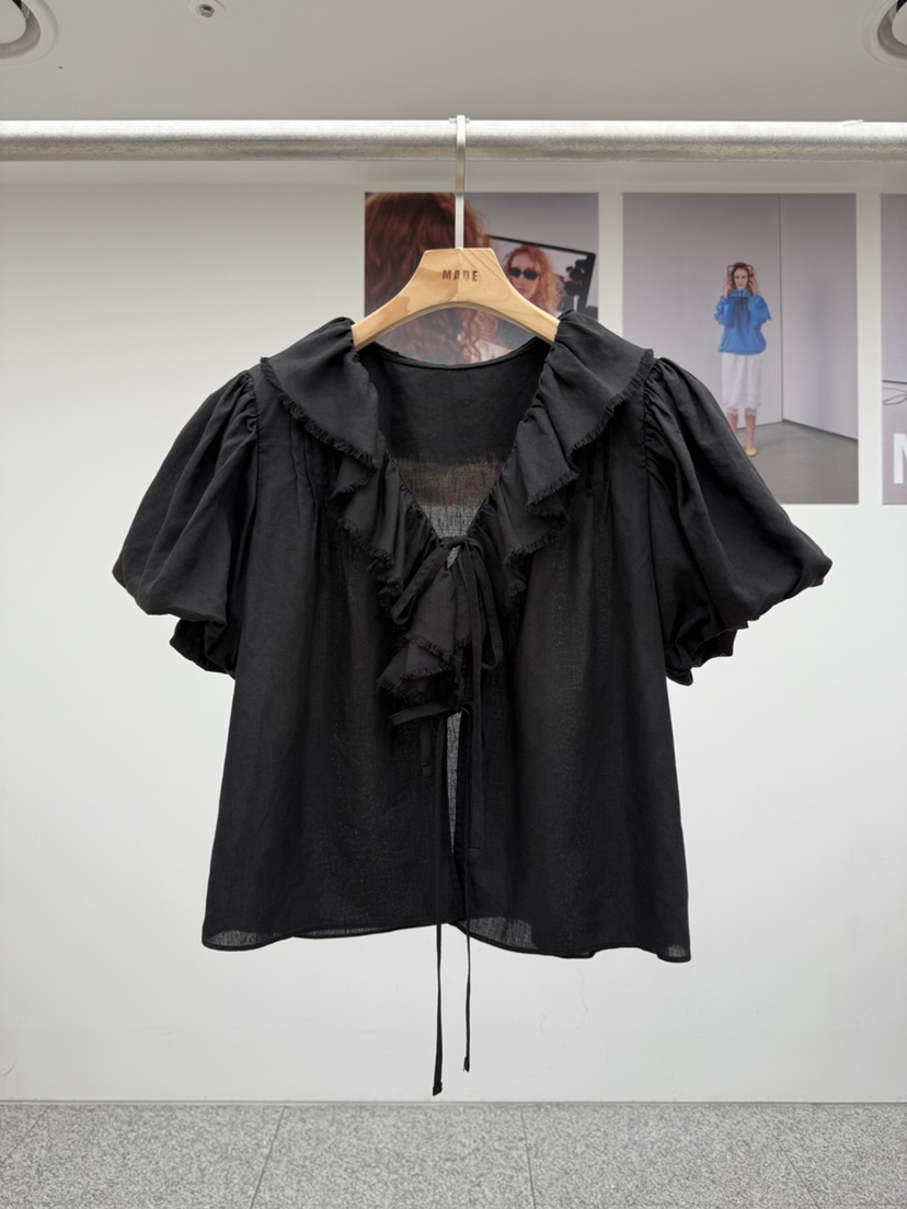 MADE-P東大門實拍女士新品真品推薦熱賣休閑26春夏襯衫蕾絲衫MADE-P襯衫/蕾絲衫圖色3