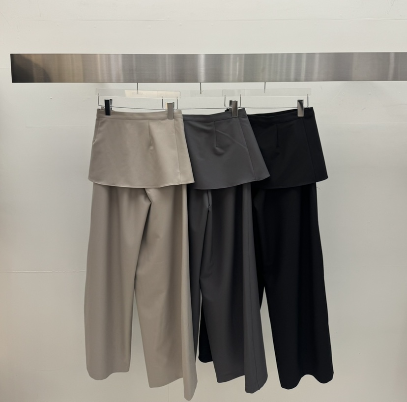 AMOOD東大門代購女裝新款時尚26春夏休閑真品熱賣職業裙褲AMOOD裙褲