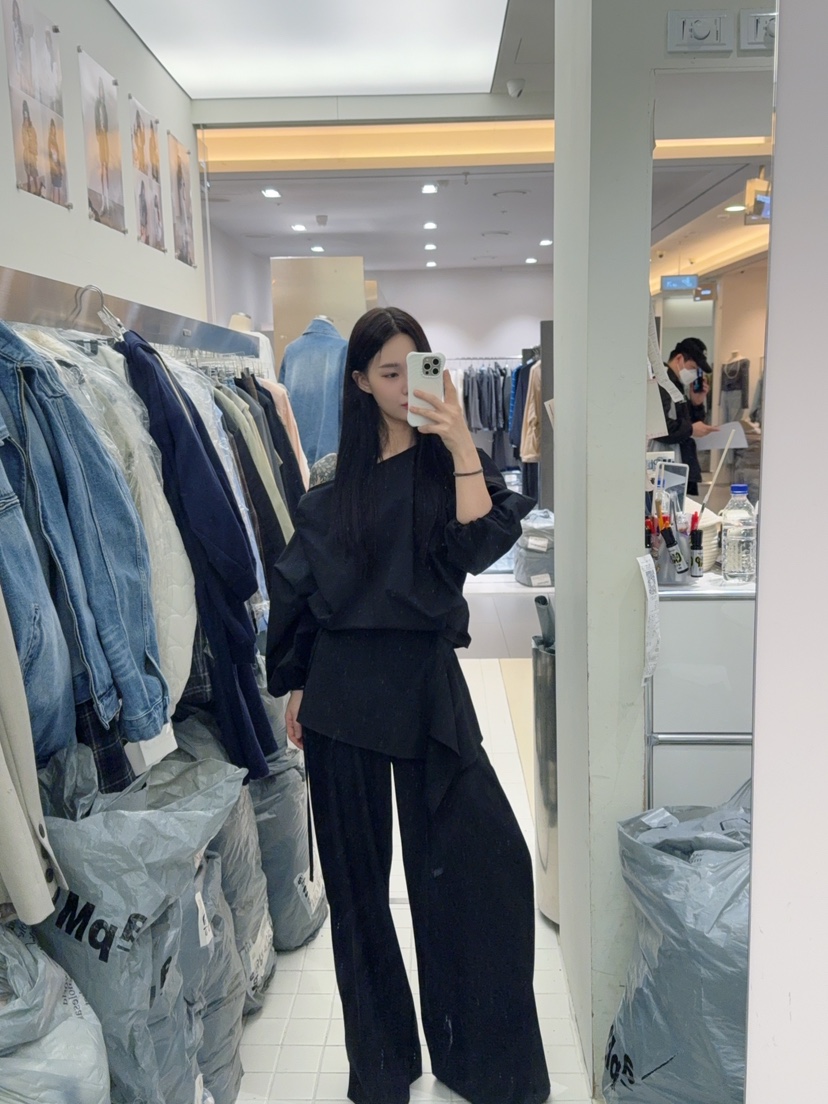 AMOOD東大門代購女裝新款時尚26春夏休閑真品熱賣職業裙褲AMOOD裙褲