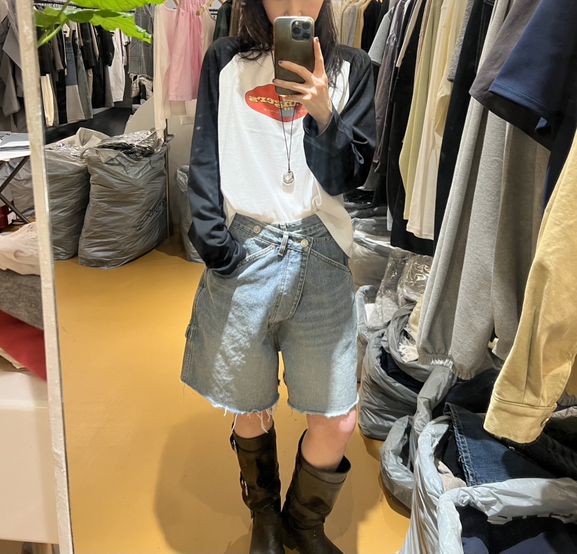 DE VENTI東大門代購女裝新款休閑推薦職業26春夏長袖T恤DE VENTI長袖T恤