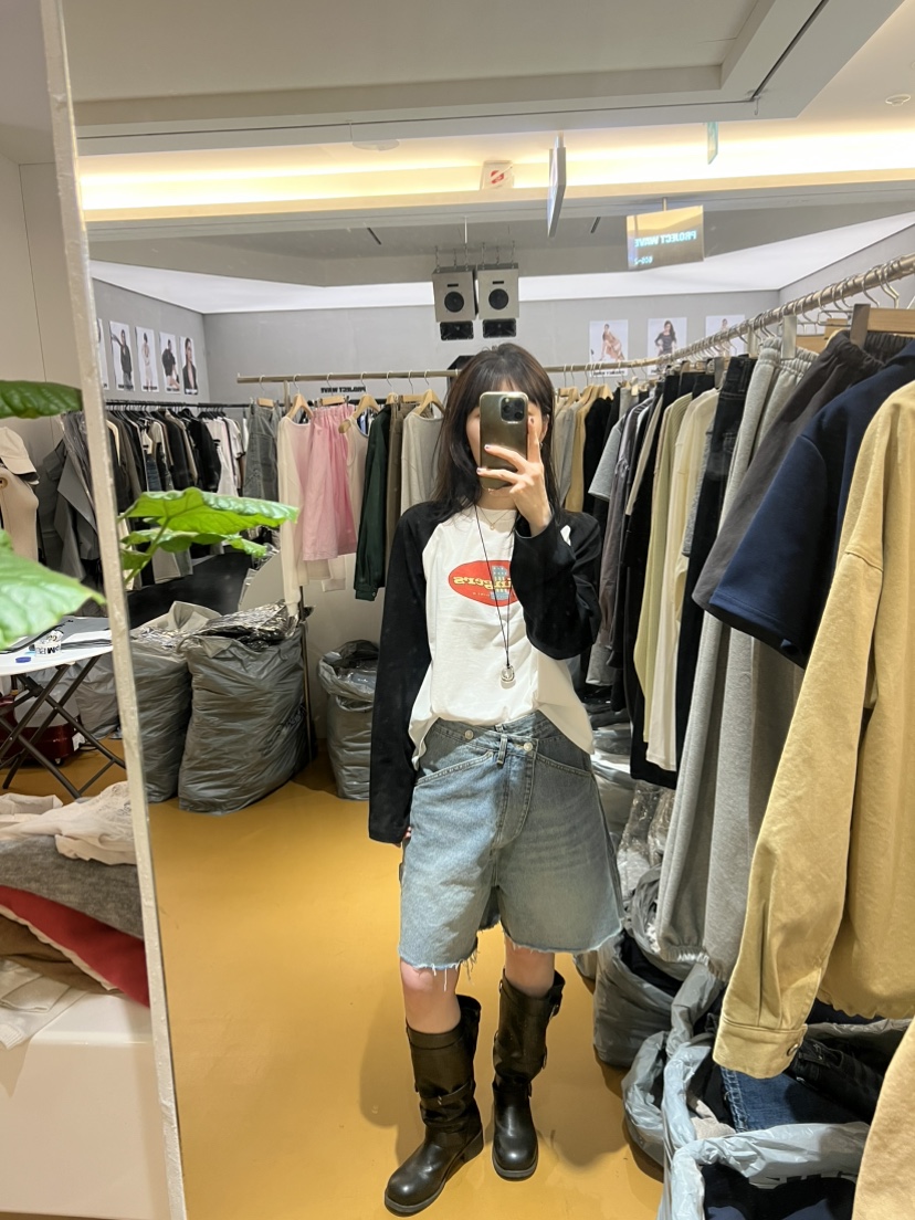 DE VENTI東大門代購女裝新款休閑推薦職業26春夏長袖T恤DE VENTI長袖T恤