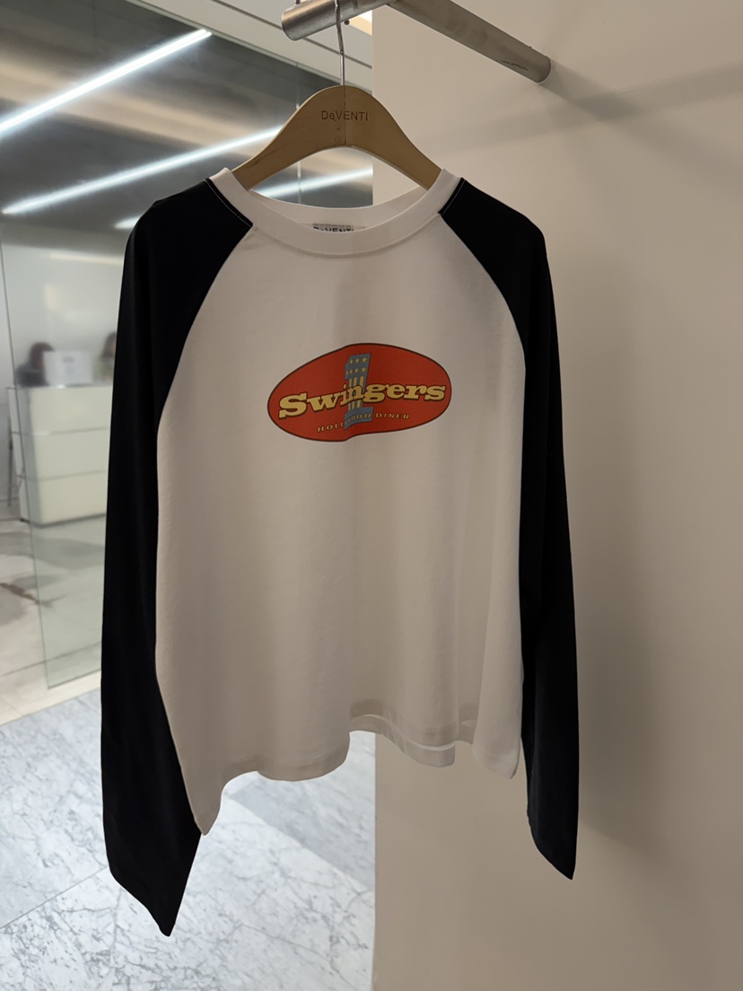 DE VENTI東大門代購女裝新款休閑推薦職業26春夏長袖T恤DE VENTI長袖T恤圖色1