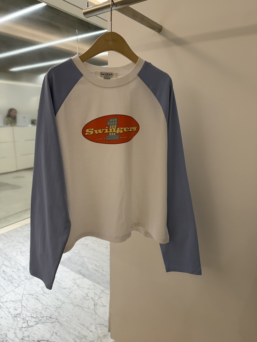 DE VENTI東大門代購女裝新款休閑推薦職業26春夏長袖T恤DE VENTI長袖T恤圖色2