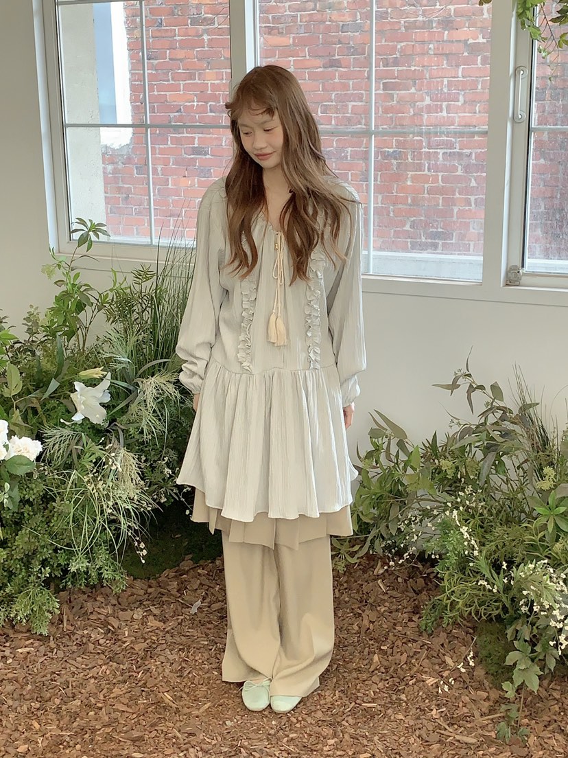 BEFORE SUNRISE韓國代購女士新品真品26春夏職業休閑連衣裙BEFORE SUNRISE連衣裙