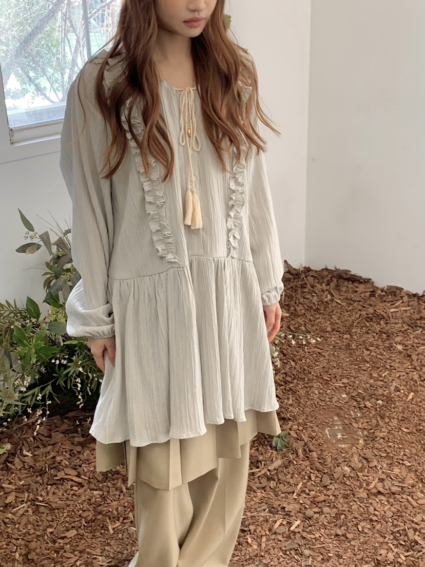 BEFORE SUNRISE韓國代購女士新品真品26春夏職業休閑連衣裙BEFORE SUNRISE連衣裙