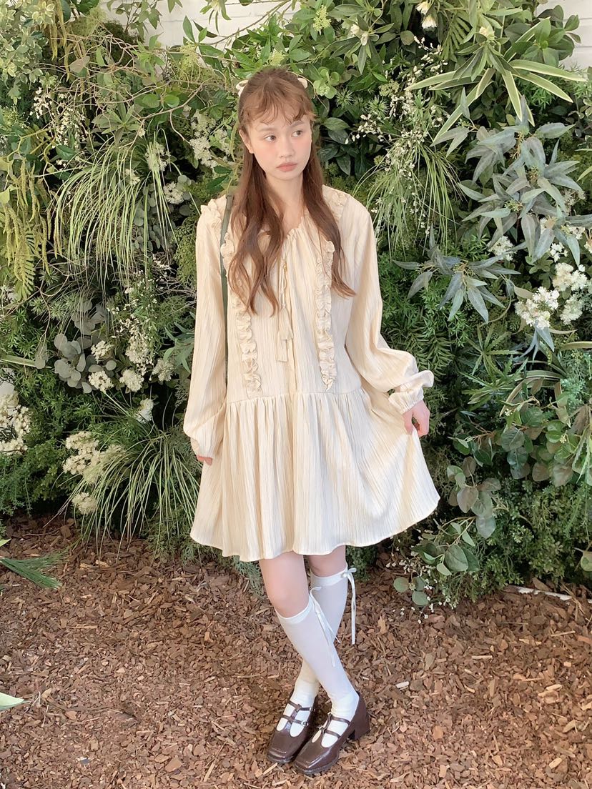 BEFORE SUNRISE韓國代購女士新品真品26春夏職業休閑連衣裙BEFORE SUNRISE連衣裙