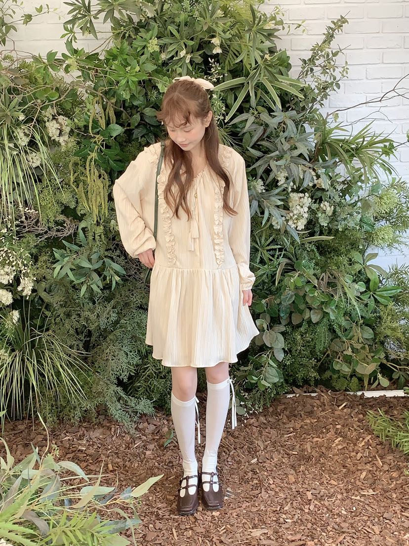 BEFORE SUNRISE韓國代購女士新品真品26春夏職業休閑連衣裙BEFORE SUNRISE連衣裙