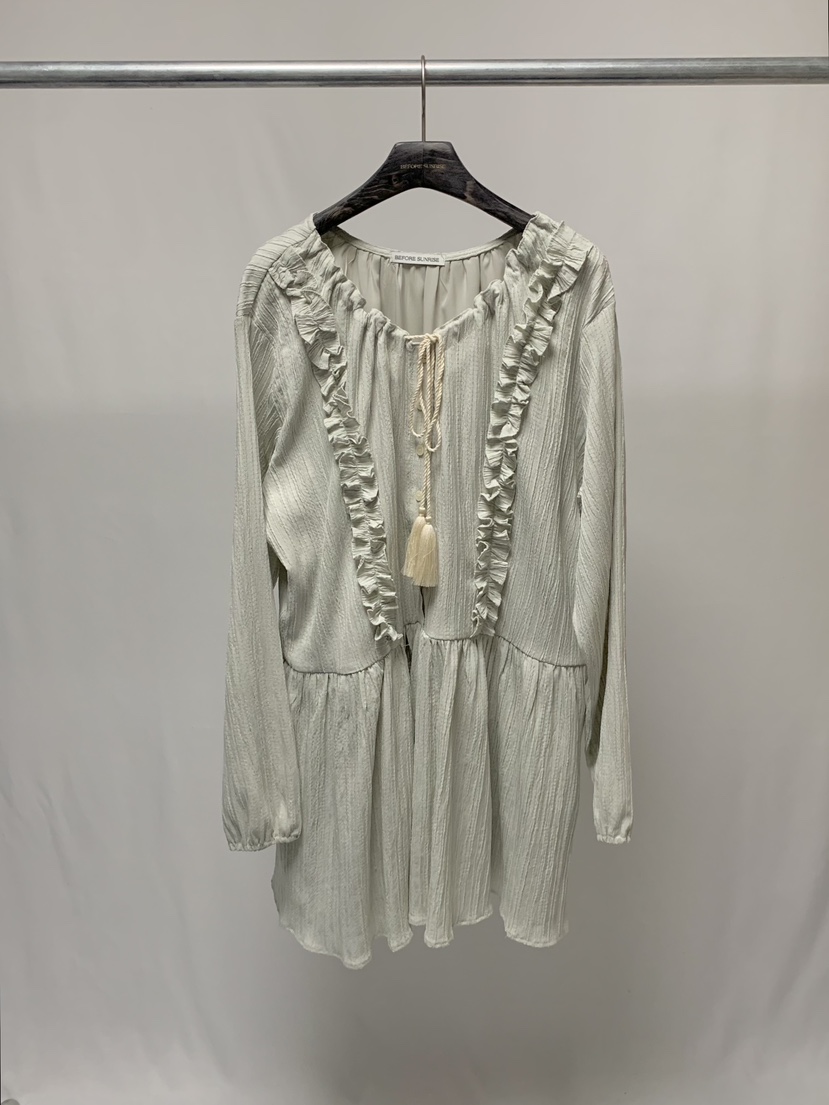 BEFORE SUNRISE韓國代購女士新品真品26春夏職業休閑連衣裙BEFORE SUNRISE連衣裙圖色2