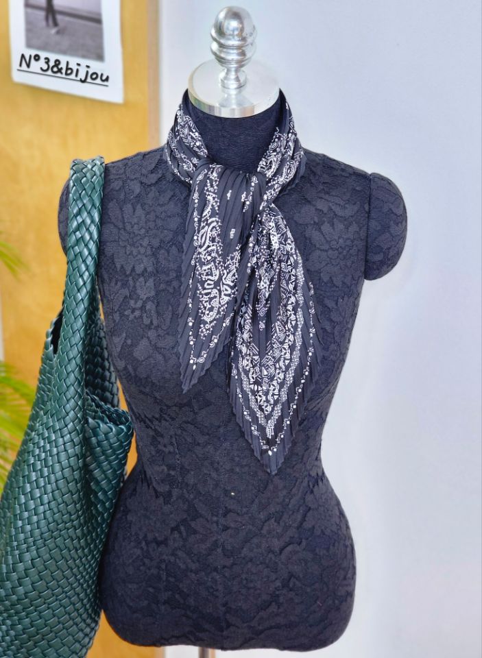 N3韓國代購女裝新款休閑時尚人氣熱賣真品推薦圍巾披肩褶皺N3圍巾/披肩