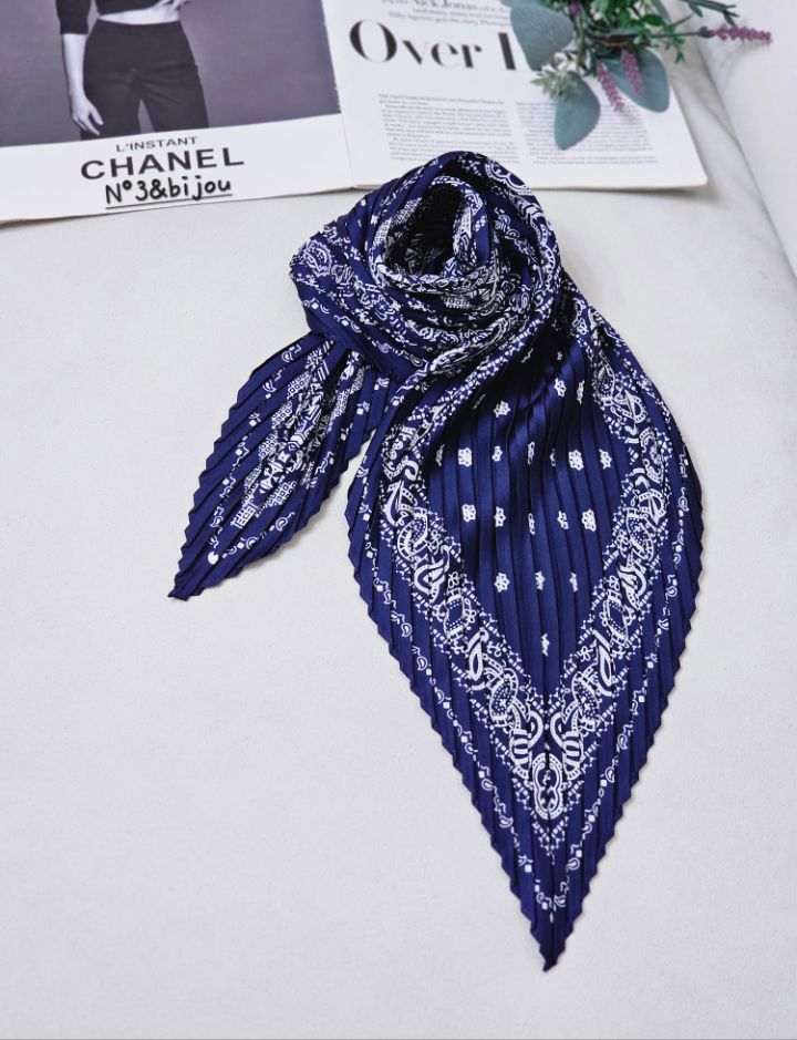 N3韓國代購女裝新款休閑時尚人氣熱賣真品推薦圍巾披肩褶皺N3圍巾/披肩圖色2