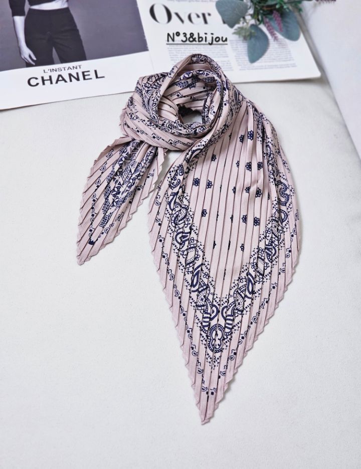 N3韓國代購女裝新款休閑時尚人氣熱賣真品推薦圍巾披肩褶皺N3圍巾/披肩圖色3