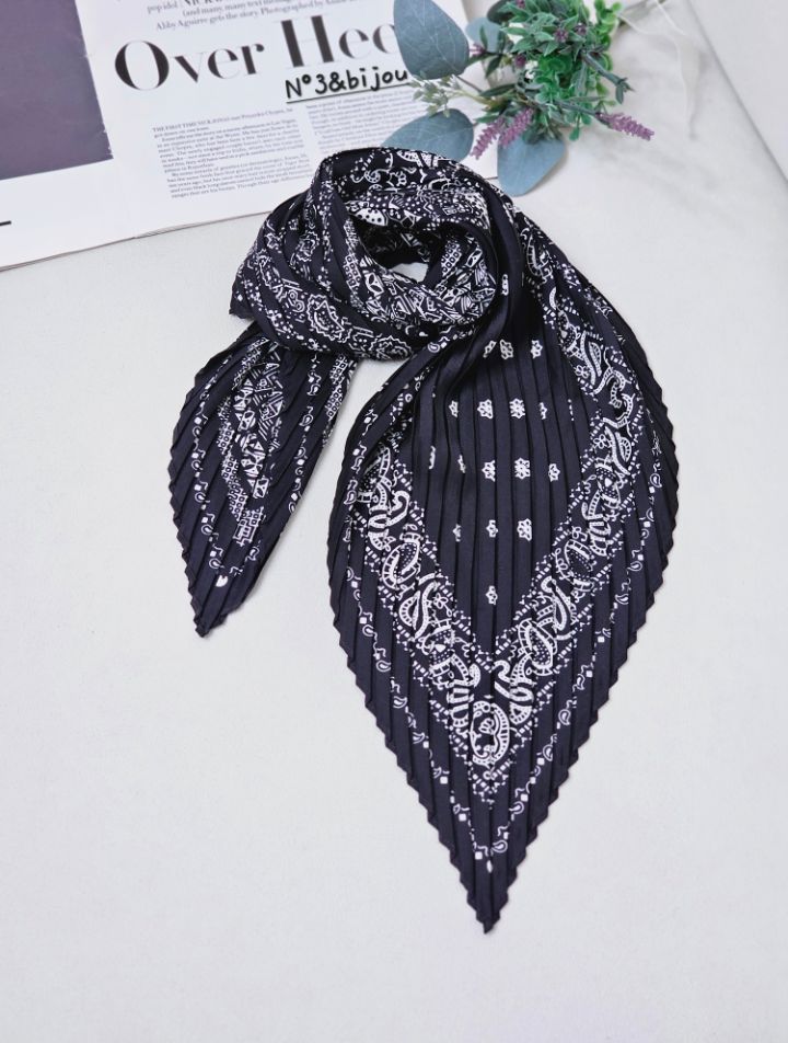 N3韓國代購女裝新款休閑時尚人氣熱賣真品推薦圍巾披肩褶皺N3圍巾/披肩圖色4