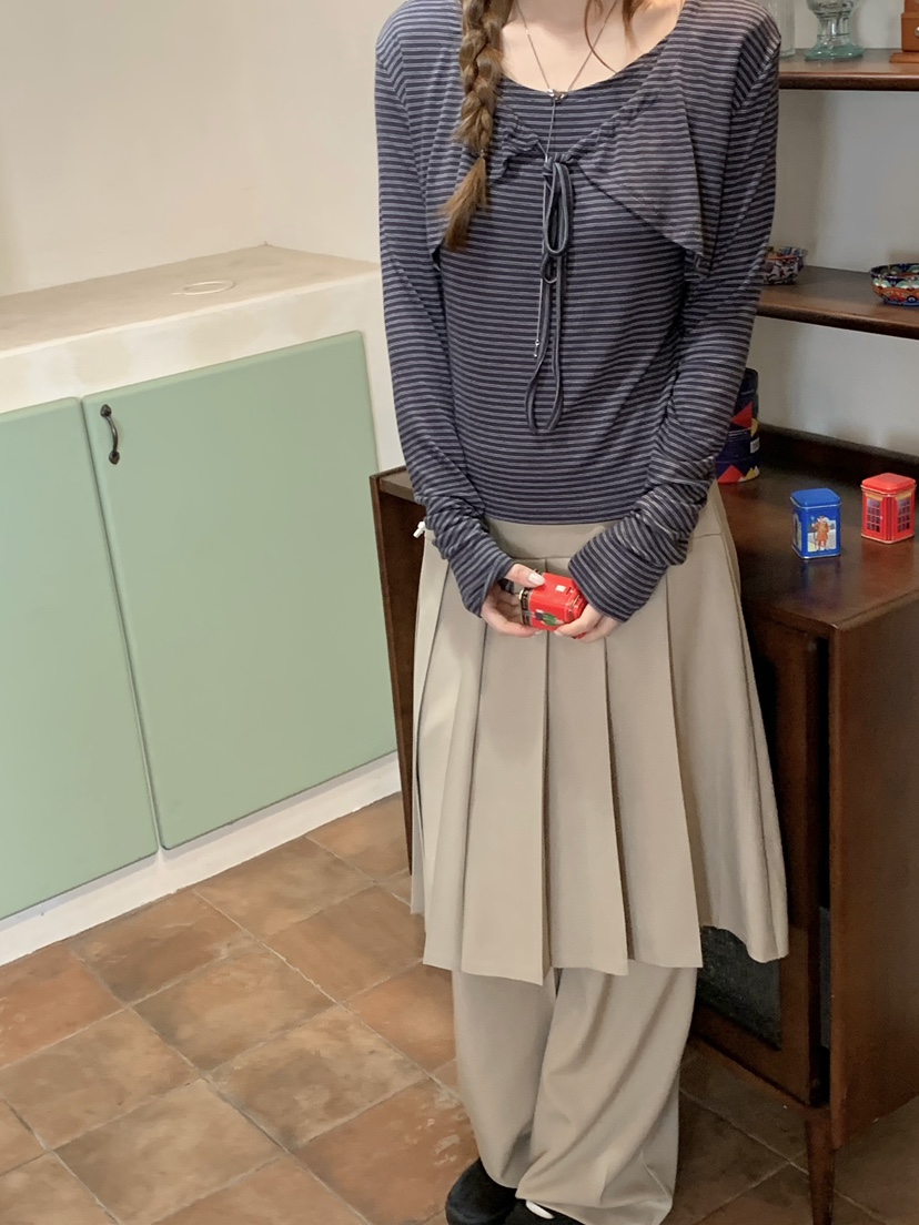 BEFORE SUNRISE東大門代購女士新款職業26春夏休閑長袖T恤BEFORE SUNRISE長袖T恤