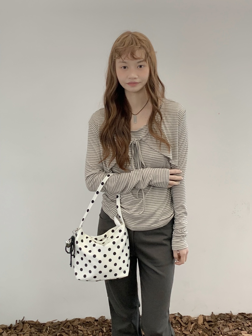 BEFORE SUNRISE東大門代購女士新款職業26春夏休閑長袖T恤BEFORE SUNRISE長袖T恤