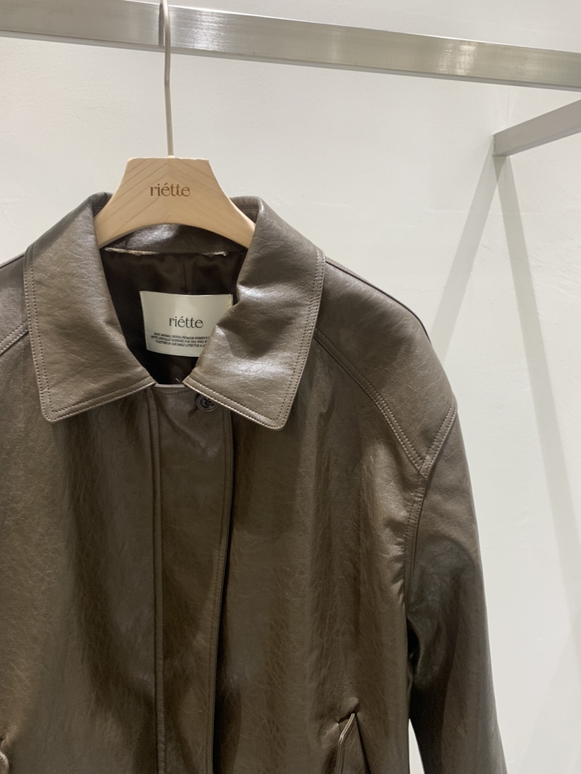 RIETTE韓國代購女裝新款熱賣休閑真品人氣職業26春夏夾克皮革RIETTE夾克