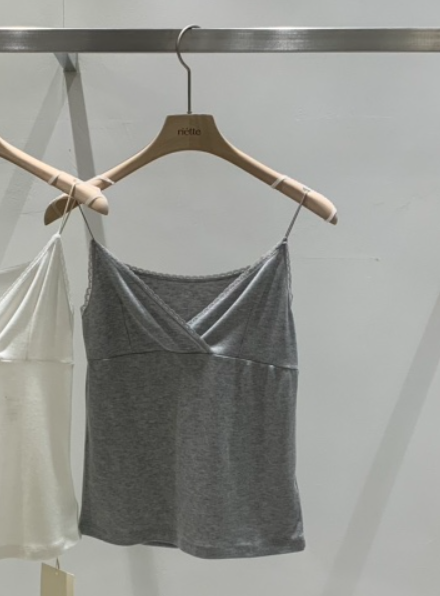 RIETTE東大門代購女裝新款26春夏人氣職業真品推薦吊帶背心RIETTE吊帶/背心圖色2