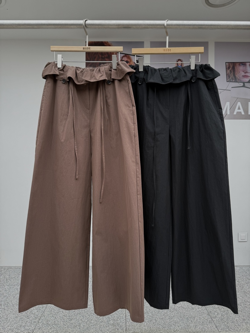 MADE-P韓國直郵女士新品時尚真品推薦人氣休閑熱賣休閑褲MADE-P休閑褲