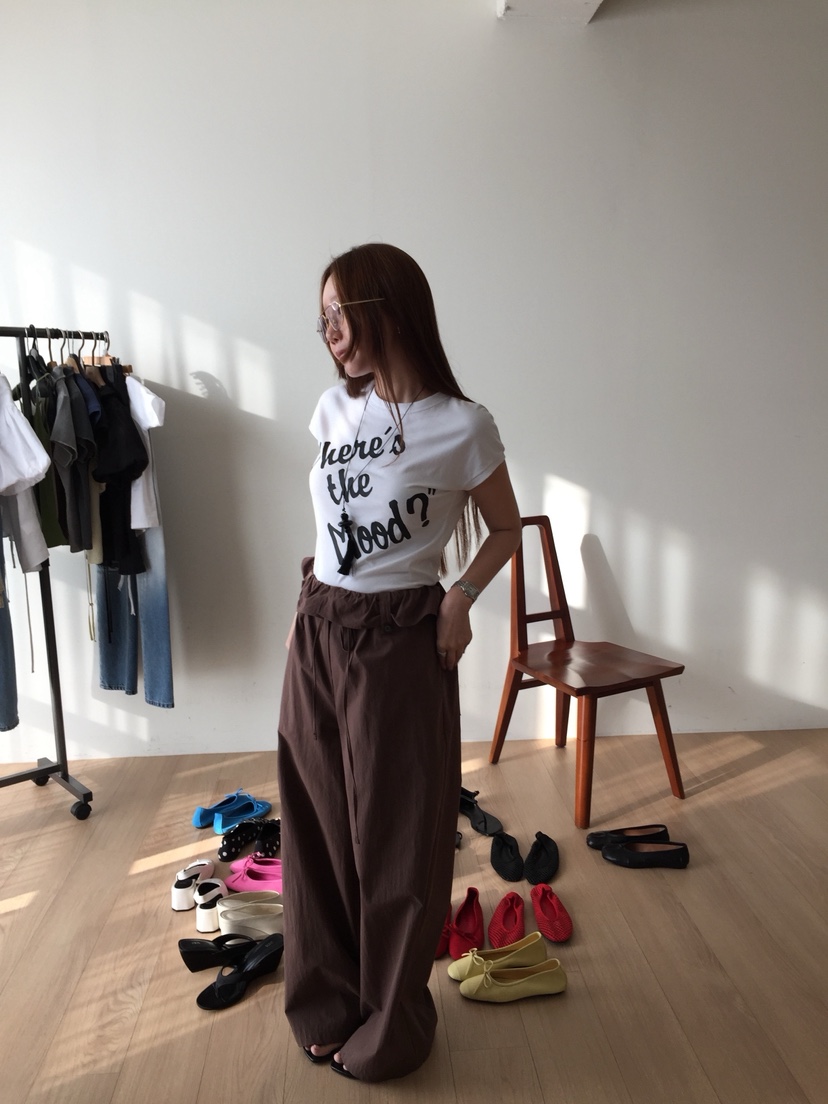 MADE-P韓國直郵女士新品時尚真品推薦人氣休閑熱賣休閑褲MADE-P休閑褲