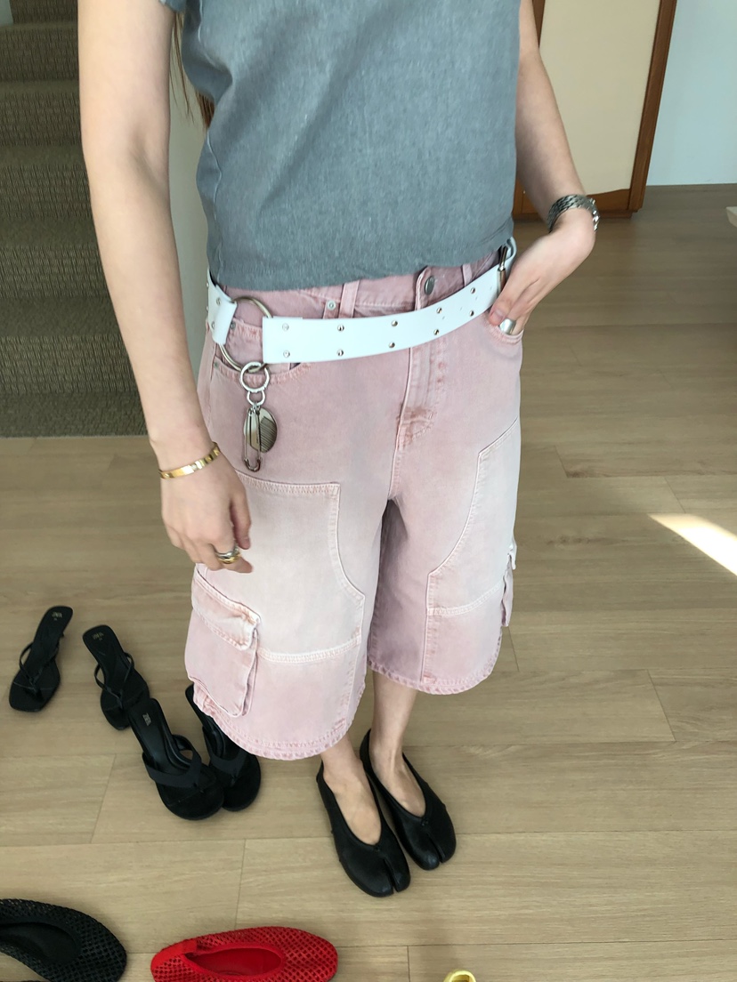 MADE-P韓國代購女裝新品時尚人氣真品熱賣推薦職業26春夏短褲MADE-P短褲