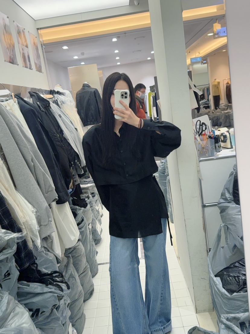 AMOOD東大門代購女士新品真品職業時尚熱賣襯衫蕾絲衫天絲AMOOD襯衫/蕾絲衫