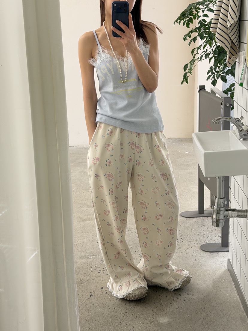 FRANC—L東大門實拍女士新款26春夏真品休閑推薦人氣休閑褲FRANC休閑褲