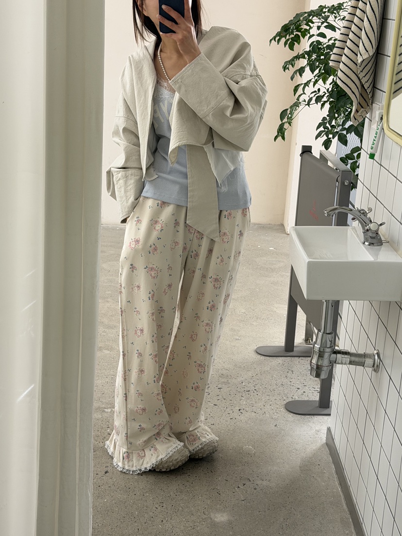 FRANC—L東大門實拍女士新款26春夏真品休閑推薦人氣休閑褲FRANC休閑褲