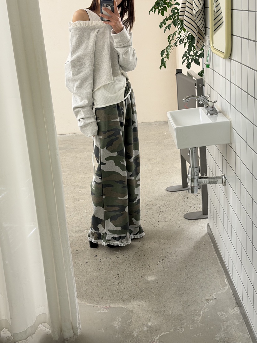 FRANC—L東大門實拍女士新款26春夏真品休閑推薦人氣休閑褲FRANC休閑褲