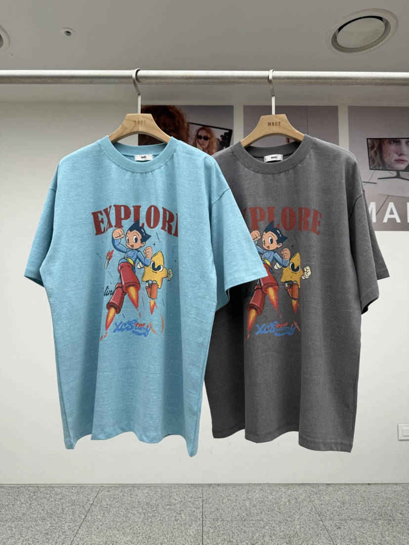 MADE-P東大門直郵女士新款26春夏熱賣真品休閑人氣時尚T恤MADE-PT恤