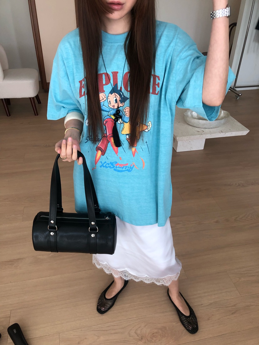 MADE-P東大門直郵女士新款26春夏熱賣真品休閑人氣時尚T恤MADE-PT恤