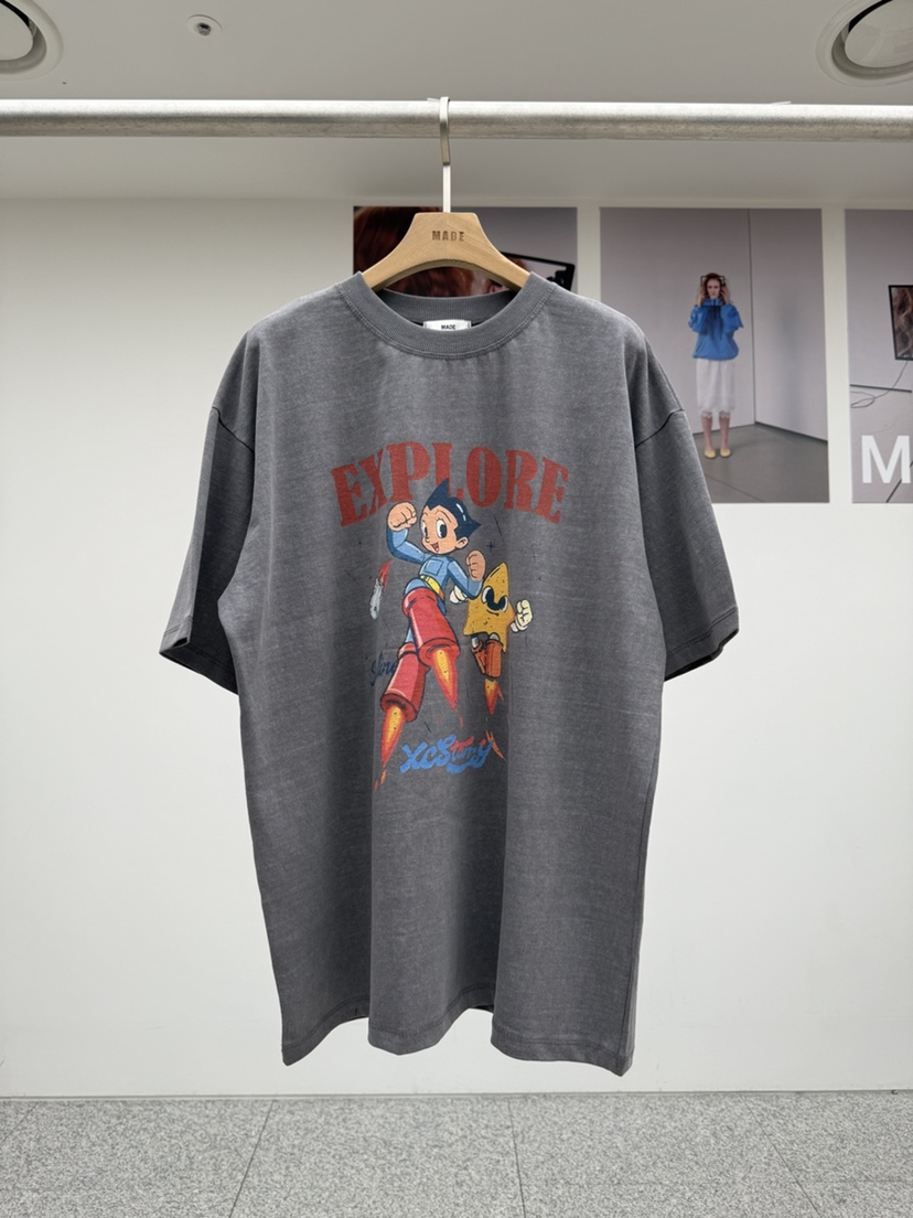 MADE-P東大門直郵女士新款26春夏熱賣真品休閑人氣時尚T恤MADE-PT恤圖色1