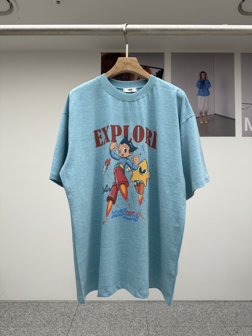 MADE-P東大門直郵女士新款26春夏熱賣真品休閑人氣時尚T恤MADE-PT恤圖色2