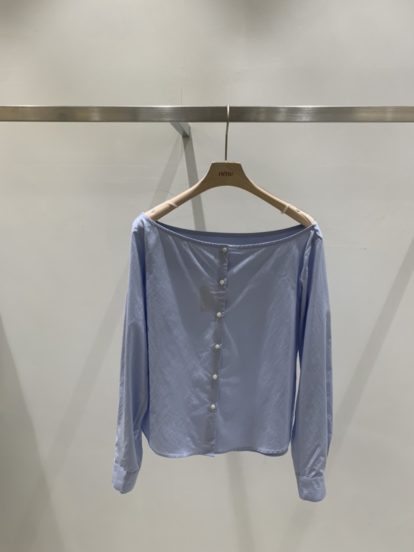 RIETTE韓國代購女士新品人氣26春夏推薦時尚熱賣襯衫蕾絲衫RIETTE襯衫/蕾絲衫圖色1