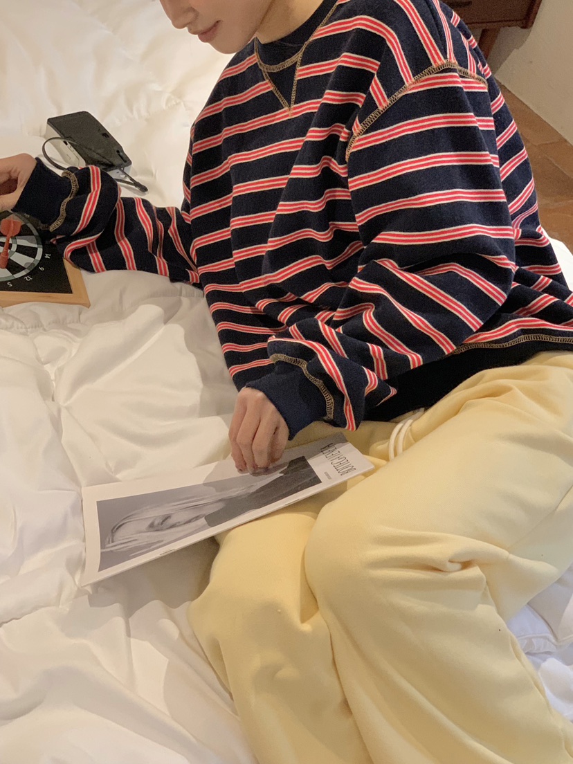 BEFORE SUNRISE東大門實拍女裝新品職業時尚26春夏休閑衛衣BEFORE SUNRISE衛衣