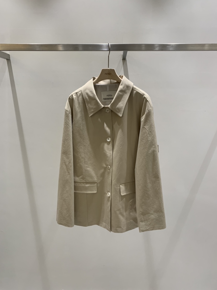 RIETTE東大門代購女士新品26春夏真品人氣時尚推薦休閑夾克RIETTE夾克圖色1