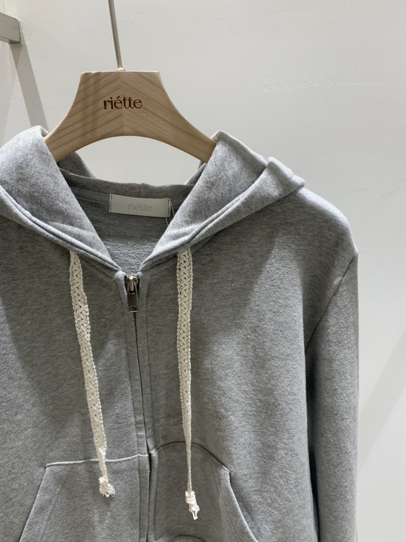 RIETTE東大門代購女士新款時尚職業熱賣推薦夾克柔軟兜帽RIETTE夾克