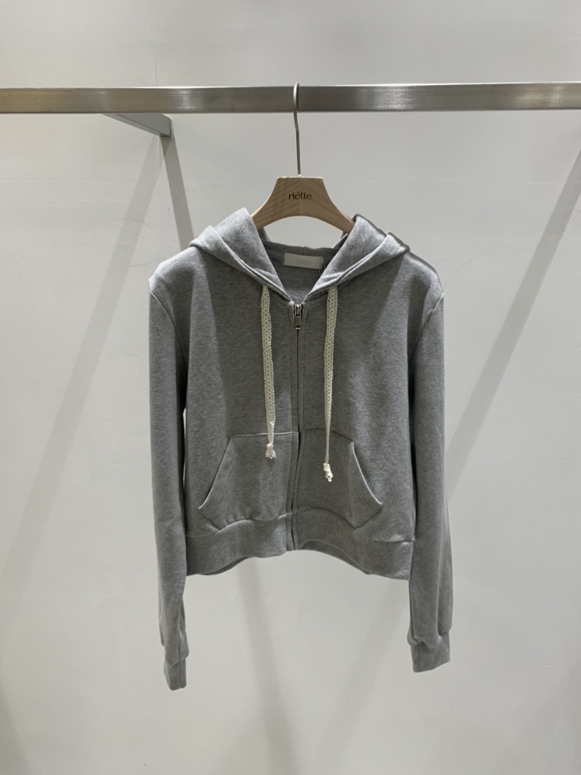 RIETTE東大門代購女士新款時尚職業熱賣推薦夾克柔軟兜帽RIETTE夾克圖色1