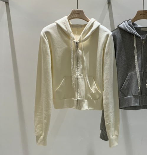 RIETTE東大門代購女士新款時尚職業熱賣推薦夾克柔軟兜帽RIETTE夾克圖色2