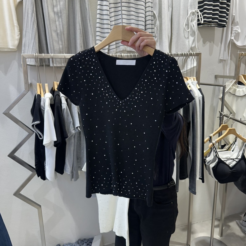 HIPTIQUE韓國代購女士新品推薦熱賣26春夏休閑時尚針織衫HIPTIQUE針織衫圖色2