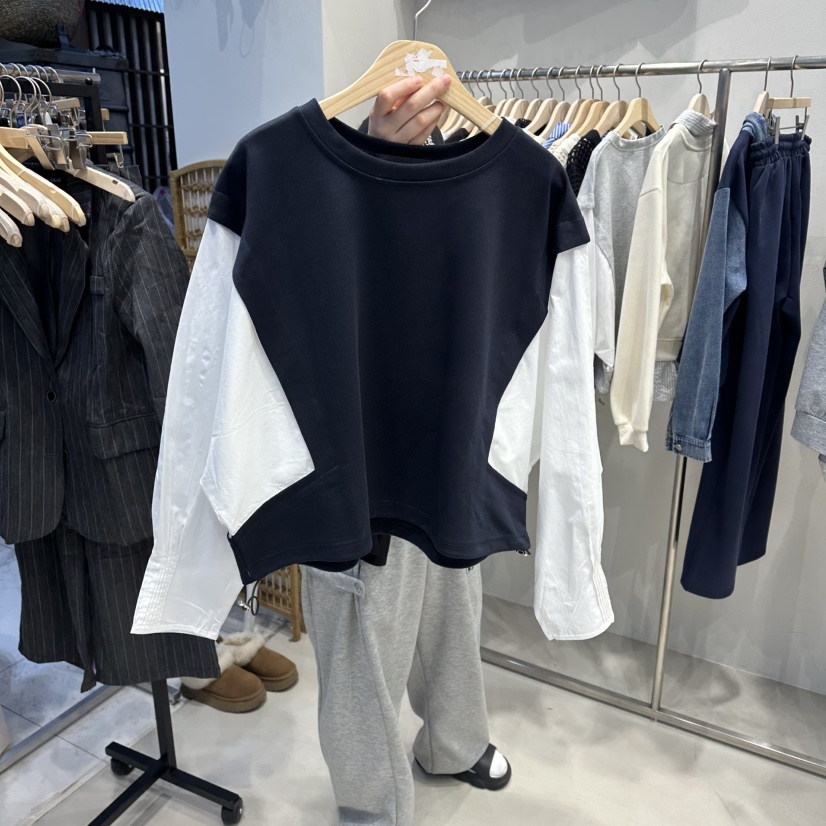 HOT PLACE/DREAM GIRIS/HOT ISSUE東大門代購女士新品人氣長袖T恤HOT PLACE/DREAM GIRIS/HOT ISSUE長袖T恤圖色2