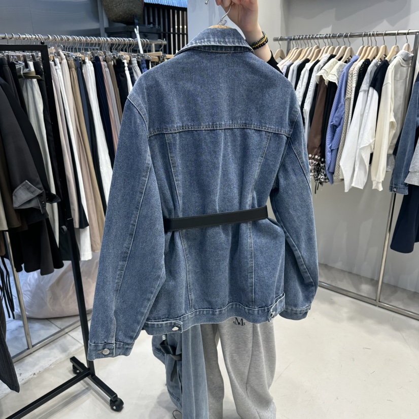 HOT PLACE/DREAM GIRIS/HOT ISSUE韓國直郵女士新品真品夾克含腰帶套裝HOT PLACE/DREAM GIRIS/HOT ISSUE夾克