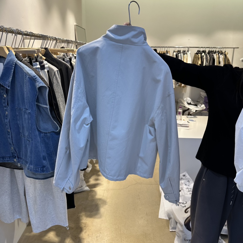 EYEFUL-Q東大門直郵女裝新品熱賣時尚人氣休閑推薦夾克雙層eyeful夾克