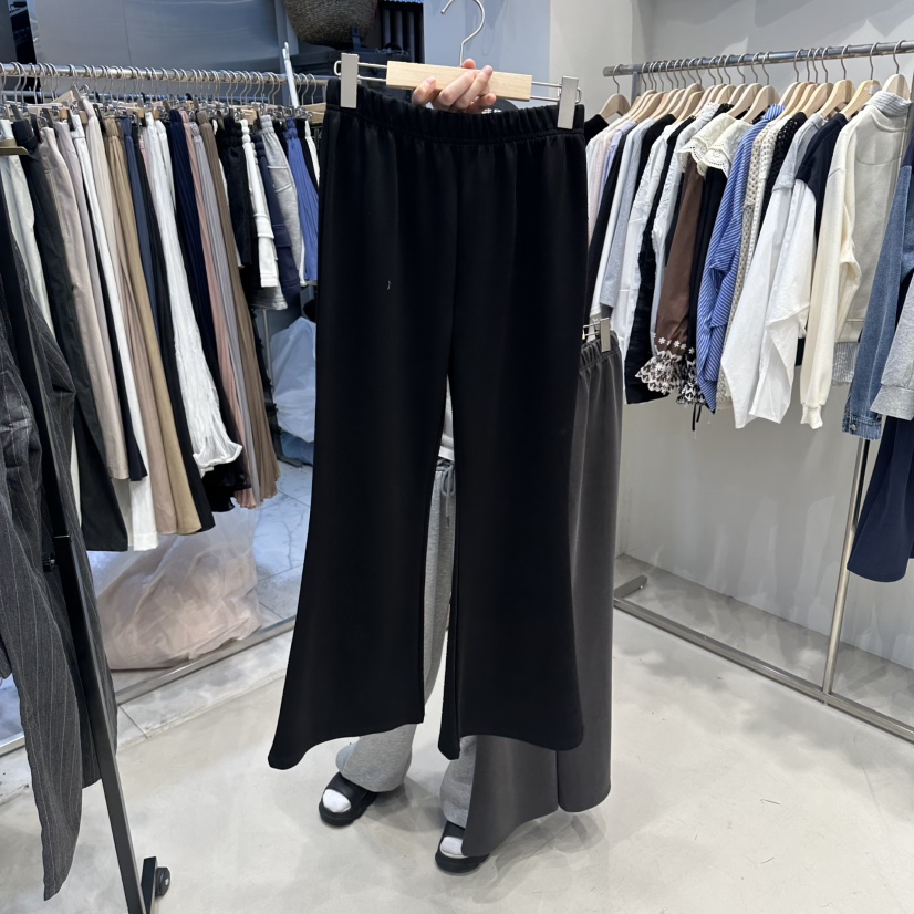 HOT PLACE/DREAM GIRIS/HOT ISSUE東大門實拍女士新款休閑休閑褲HOT PLACE/DREAM GIRIS/HOT ISSUE休閑褲圖色2黑色