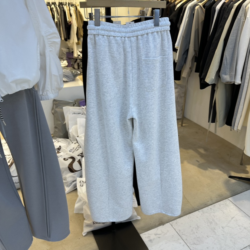 EYEFUL-Q東大門直郵女裝新款26春夏時尚真品休閑褲褶皺雙層eyeful休閑褲