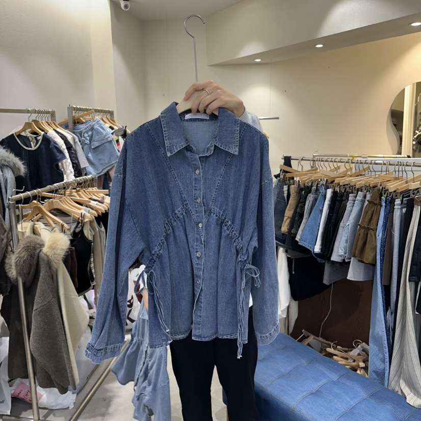 HIPTIQUE韓國代購女裝新品人氣熱賣真品休閑職業襯衫蕾絲衫HIPTIQUE襯衫/蕾絲衫圖色1深色