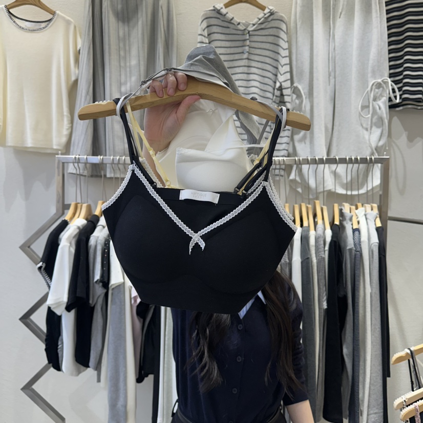 HIPTIQUE東大門代購女士新品職業休閑真品26春夏吊帶背心HIPTIQUE吊帶/背心圖色3黑色