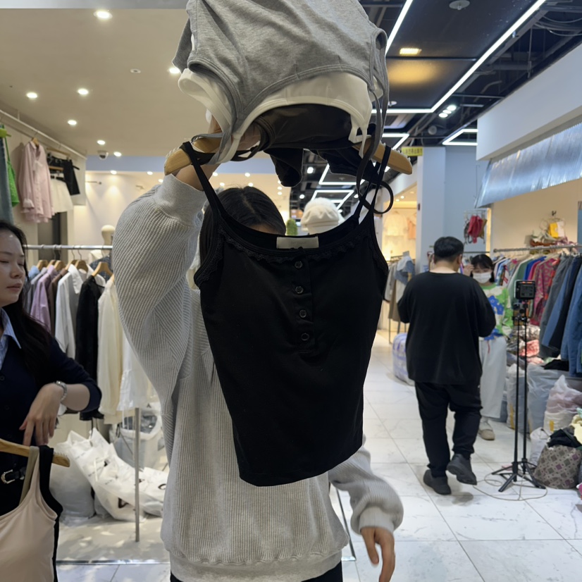 HIPTIQUE韓國代購女士新品休閑時尚真品人氣吊帶背心蕾絲HIPTIQUE吊帶/背心圖色4