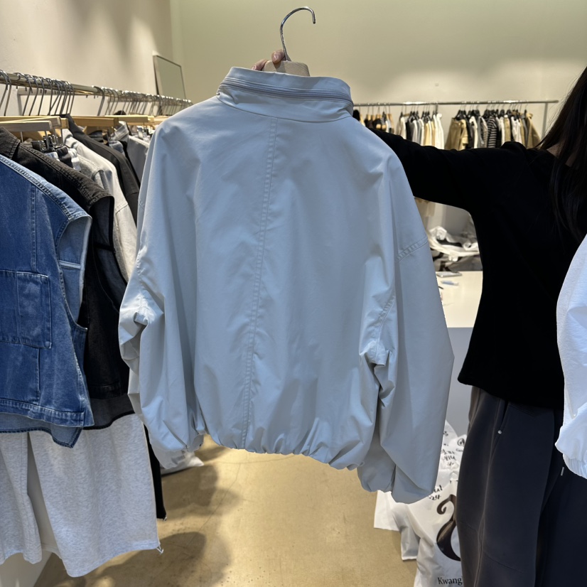 EYEFUL-Q東大門代購女士新款職業推薦時尚熱賣26春夏夾克拉鏈eyeful夾克