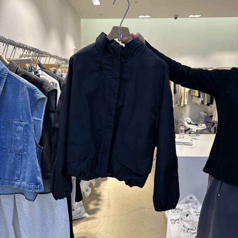 EYEFUL-Q東大門代購女士新款職業推薦時尚熱賣26春夏夾克拉鏈eyeful夾克圖色3